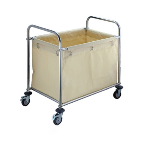 [13-1229] S.Steel Quadrate Laundry Cart