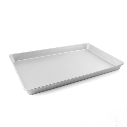 [13-1261] Aluminium Bakery Tray 38.5 cm Silver