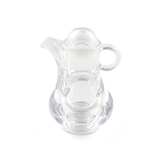 [13-136] Transparent Acrylic Oil & Vinegar Jug