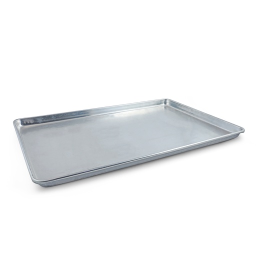 [13-305] Silver Aluminium Bakery Tray 60 cm x 40 cm