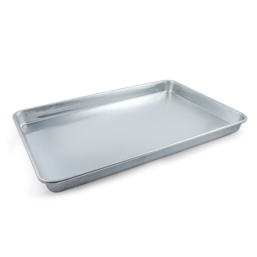 [13-306] Silver Aluminium Bakery Tray 60 cm x 40 cm