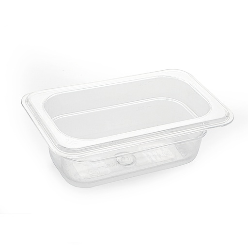 [13-331N] PC Plastic Transparent 1/9 Food Pan 6.5 cm