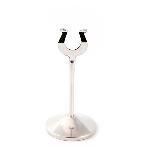 [13-584] Stainless Steel Table Card Stand 12"