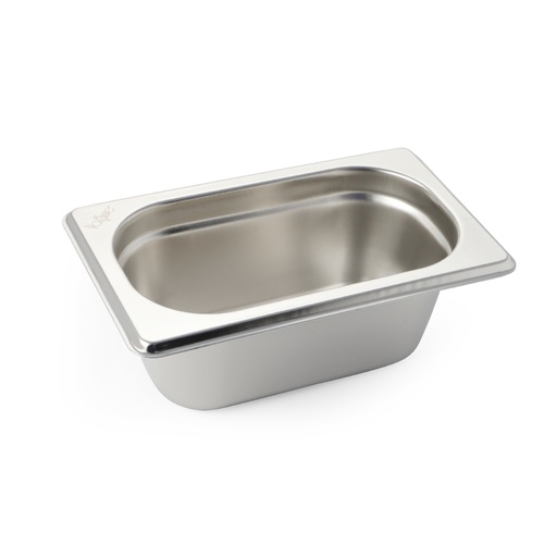 [13-741] Stainless Steel Gastronorm Pan 1/9 100 mm