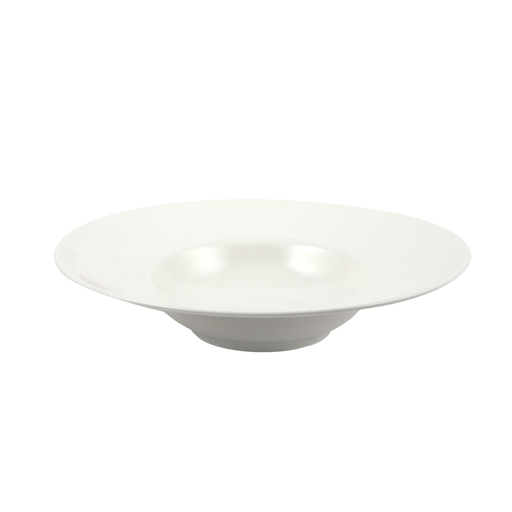 [08-321] Porceletta Ivory Porcelain English Soup Plate 27 cm / 10"