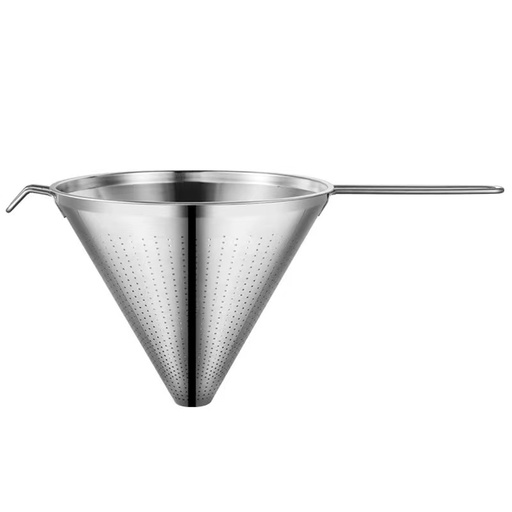 [13-R276] Stainless Steel Conical Strainer 20 cm
