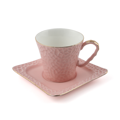 [03-175] Decopor Porcelain 12 Piece Coffee Cup and Saucer Set 70 ml
