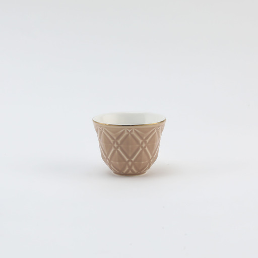 [RP-024] Decopor Light Brown Tea/cawa/Sugarpot 51pcs serving set 100 ml,50 ml RS-1717