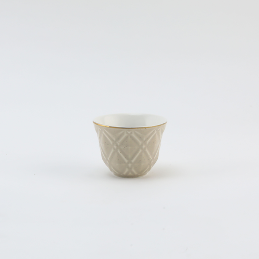 [RP-025] Decopor Dotted White 12pcs cawacup 50 ml RS-1717