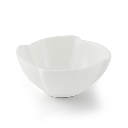 [08-1498] B2B Ivory Porcelain Star Bowl 16.5 cm