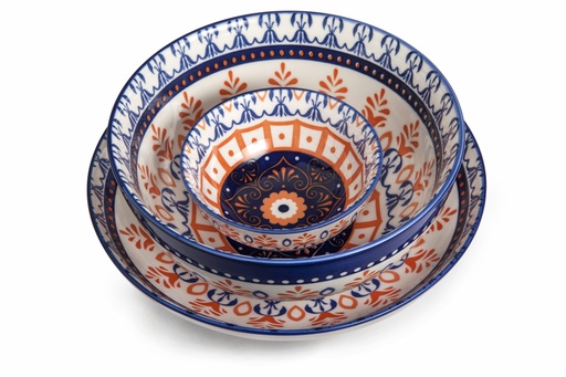 [D03-035] Che Brucia Henna Porcelain Bowl 12 cm / 5"