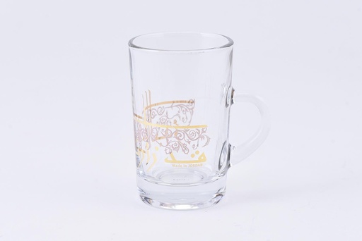 [D-42802] 6pcs glass tumbler set W handle / 42802