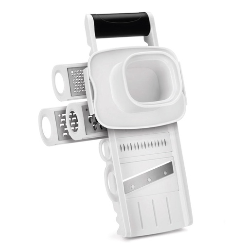 [MXC-003] Metaltex Steel Multipurpose Grater and Slicer 6" / 194875