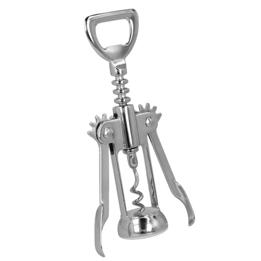 [MXC-020] Metaltex Steel Chrome-Plated Corkscrew 6" / 250500