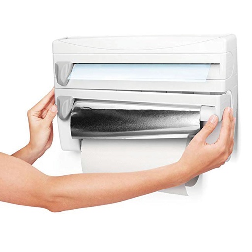 [MXC-046] Metaltex Plastic Kitchen Roll Dispenser 6" / 254410