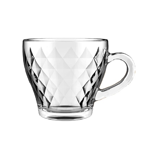 [04-477] City Glass 3 Piece Morocco Coffee Diamond 90 ml Set