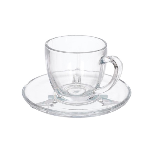 [04-497] City Glass 3 Piece Lavi Mug 190 ml