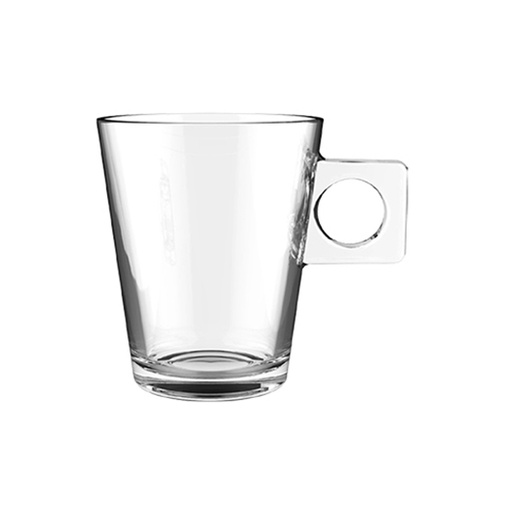 [04-498] City Glass 6 Piece Lima Coffee Mug 80 ml