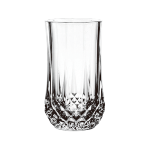 [LX-048] LX 6 Pieces Glass Diamond Cup 330 ml Set / LXZS0604