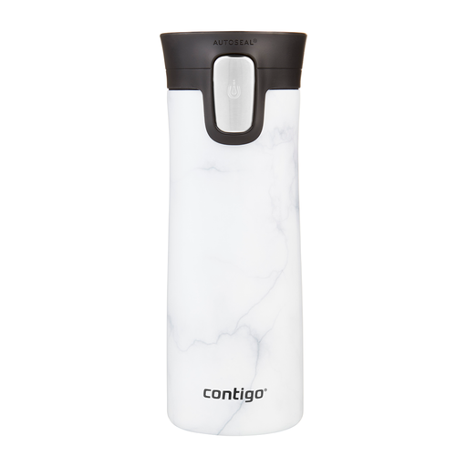 [CT-009] Contigo White Marble Autoseal Pinnacle Couture Vacuum Insulated Stainless Steel Travel Mug 420 ml / 2104543