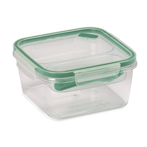 [SN-005] Snips Tritan Renew Airtight Square Lunch Box 1.4 Liter with PP Fork & Kinfe / 000586