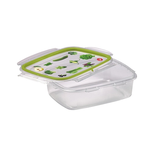 [SN-051] Snips 2 Pieces Snipslock Rectangular Containers 1.4 Liter / 000586