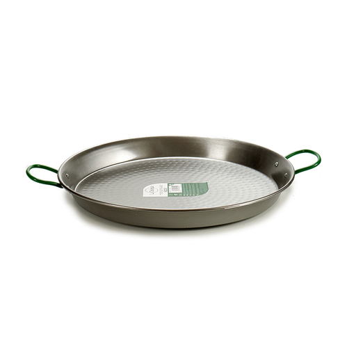 [AR-021] La Dehesa Polished Steel Paella Pan 34 cm Silver