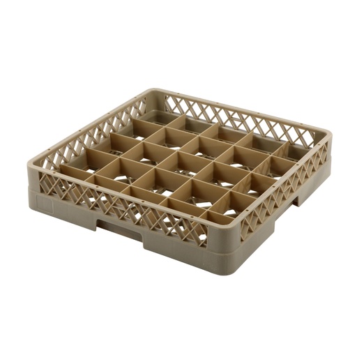 [13-023] Jiwins Plastic 25-compartment Glass Rack Beige / JW-25