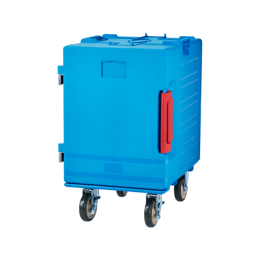 [13-1547] Jiwins Single Wall Food Carrier with 5"Caster Blue / JW-IPCCK