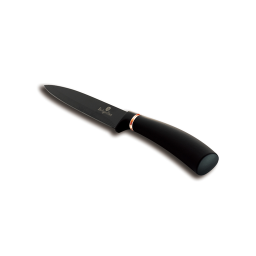 [BH-127] Berlinger Haus Utility Knife 12.5 cm Black Rose Gold Collection / BH/2334