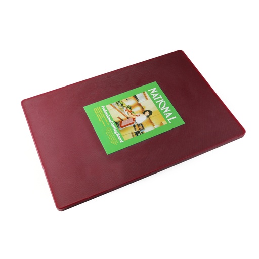 [13-928] National PE Cutting Board Brown 60 cm