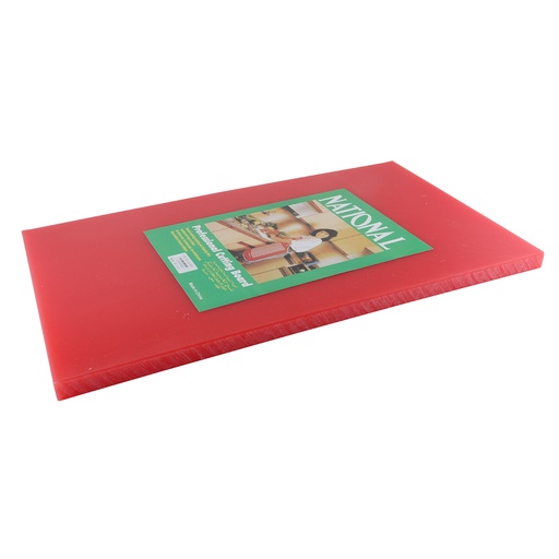 [13-931] National PE Cutting Board Red 50 cm