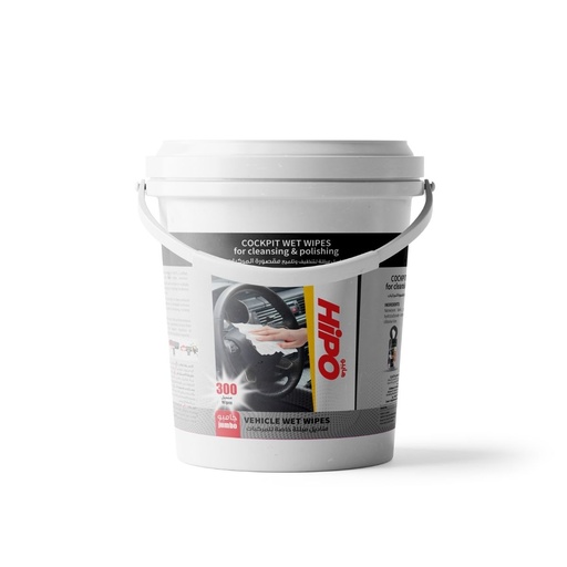 [HO-011] HiPO Cockpit Cleansing & Polishing 300 Wet Wipes