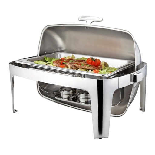 [SX-030] Sunnex Elite Stainless Steel Roll-Top chafer Full Size / X32129V