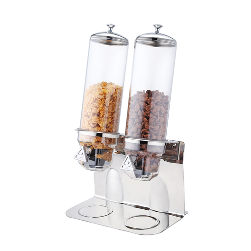 [SX-161] Sunnex Stainless Steel Cereal Dispenser Double 4 Liter / U13-1200