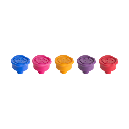 [27-045] Trudeau Silicone 2 Bottle Stoppers Set / 978060