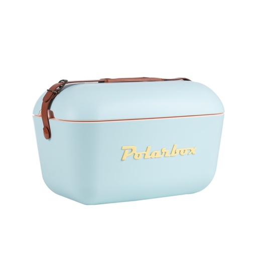 [PB-9216] Polarbox 20 Liters Classic Cooler Box Sky Blue - Yellow / 9216