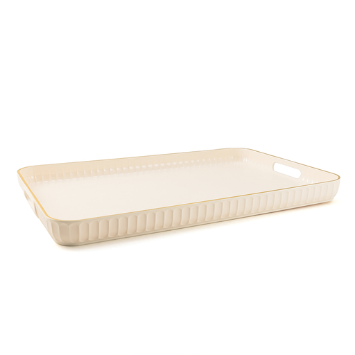 [RS-52780] Rose Plastic Serving Tray A01 / MR-345-TR-A01