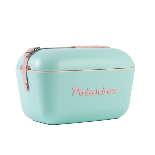 [PB-9264] Polarbox 12 Liters Pop Cooler Box Cyan - Baby Rose / 9264