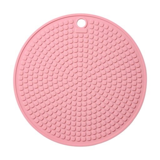 [01-256] Vague Silicone Round Non-Skid Insulated Mat 17.7 cm