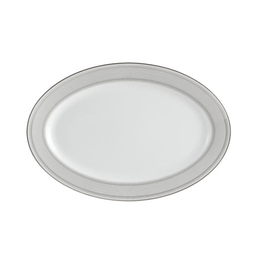 [03-433] Decopor 12" Oval Plate Imperia Design