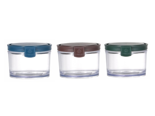 [02-934] Vague Plastic Round Food Container 250 ml