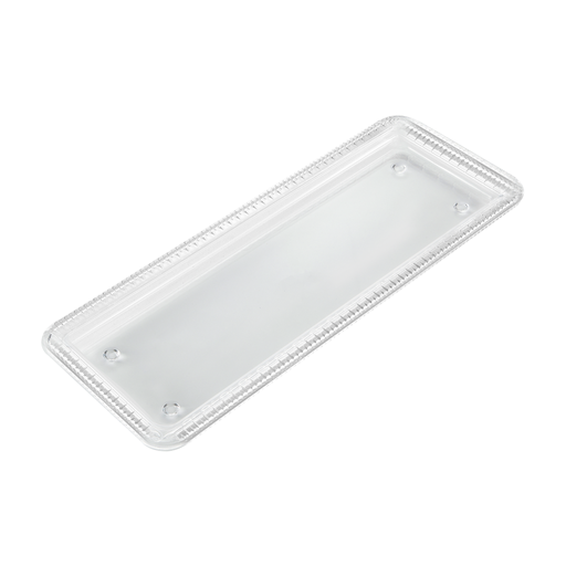 [02-1360] Vague Acrylic Rectangle Tray 42.5 x 15 cm