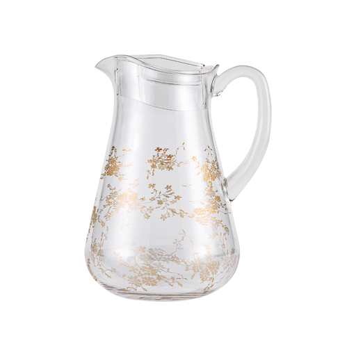 [02-1382] Vague Acrylic Jug Golden Bloom 1.9L