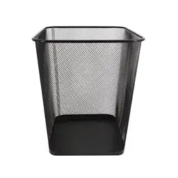 [13-1756] Vague Square Mesh Bin 25 x 17.7 x H30 cm