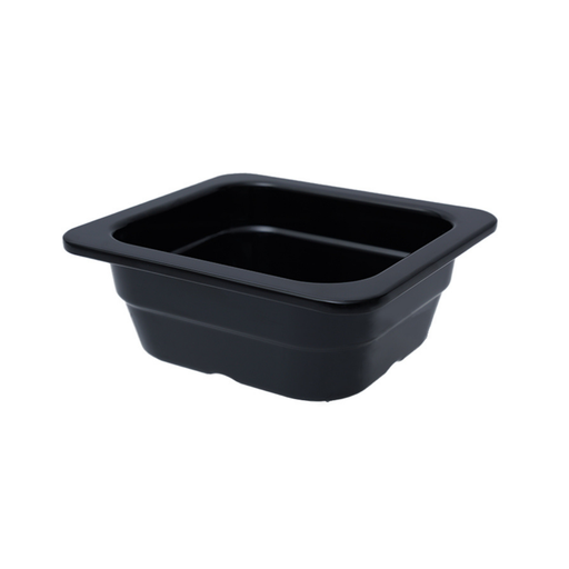 [36-708B] Vague Black Melamine GN Pan 1/6 65mm