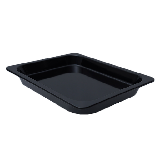 [36-715B] Vague Black Melamine GN Pan 1/2 40mm