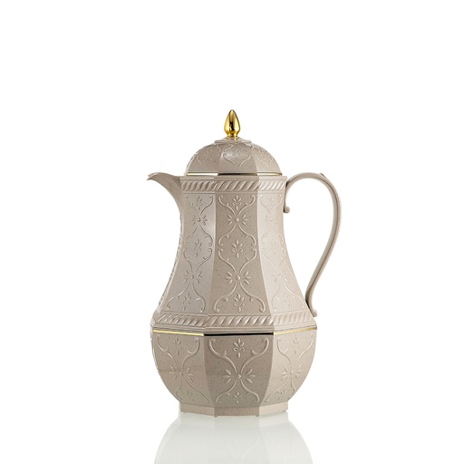 [RS-52888] Rose Tea Vacuum Flask 0.65 Liter Dotted Brown / RS-624-06-A32