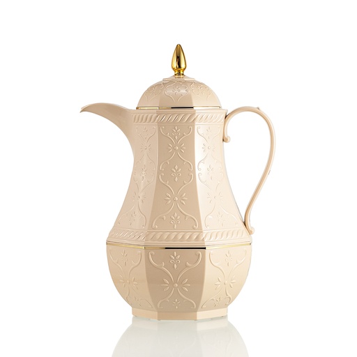 [RS-52898] Rose Coffee Vacuum Flask 1 Liter Beige / RS-624-10-CF-A34