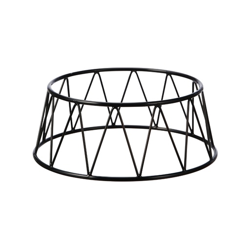 [05-263] Vague Small Black Conic Display Stand Riser 25 cm x 21.2 cm x 10 cm